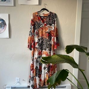 Free People maxi dress size S